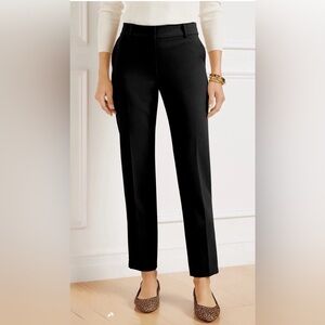 Talbots Black Signature ankle dress pants slacks